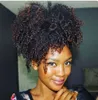 naturalny puff ponytail.