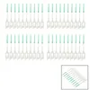 Vuxna Interdental Borstar Rengör mellan tänder Floss Brushes Tooth Pick Tandborste Dental Oral Care Tool PP + TPE 40PCS / Box Soft