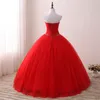 2018 New Red Quinceanera Dresses Lace Appliques Beaded Ball Gown Prom Homecoming Sweet 16 Dress Plus Size Vestido De 15 Ano Q67