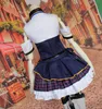 Ny ankomst dam polisman cosplay kostym anime kärlek live cosplay uniform klänningar halloween kostymer kläder snygg klänning