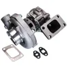 T3 T4 T04E .63 A/R Universal Turbo Turbocharger for 1.6L-2.5L 3.2L-5.0L 400HP For Civic CRX 88-91 D16 D16 Y7 D16Y Charger