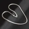 20 Inch 5MM Trendy Men 925 Silver Necklace Chain For Women Party Fashion Silver Figaro Chain Necklace Boy Accessories218H