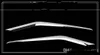 جودة عالية ABS كروم 2PCS سيارة مصباح الضباب الأمامية الديكور تقليم ، Articlesequins لنيسان لانيا / بلوبيرد 2016