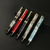 أقلام العلامة التجارية الشهيرة jinhao X450 قلم حبر فاخر أحمر جليدي رخام رمادي الكراك البينا الملونة متجر على الإنترنت شحن مجاني قلم هدية الأعمال