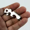Qinggear MINI 8 W 1 Kluczowe narzędzie Wkrętak Narzędzia Plik Nail Cleaner Cutter Cutter Pincety Gift Gadget Multifuctional Outdoor Gadgets
