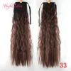 Valentines Day Presente Pony Cauda Hairpieces Drawstring Ponytails Pente Cabytail Loira Cabelo Extensão Clipe em Extensões de Cabelo para Mulheres Negras