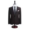 Combinação Preço Homens Mens Slim Fit Fit Ocasional Um Botão Homens de Negócios Noivo do Noivo Tuxedo Jaqueta e Calças para festa de casamento da festa noturna