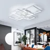 Modern Led plafond kroonluchter lichten LED -lamp voor slaapkamer woonkamer lampadario moderno glans kroonluchter verlichting AC85265V8358395