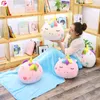 Unicorn Pillow Air Conditioning Blanket Two In One Multifunctional Throw Plush Toy Sofa Cushion Home Decoration Hot Sale 46fj hh