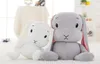 Simpatico coniglio fortunato bambole peluche morbido peluche coniglietto bambino regalo per bambini 25 cm 50 cm 70 cm rosa bianco grigio