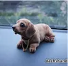 Car Styling Cute Bobblehead Dog Dollr Ornament Nodding Dog Car Auto Dash Rocking Head Dog Car Interior Decoration Lovely Gift