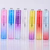 Gradient Color 5ml PET Pump Sprayer Bottles Perfume Liquid Dispenser Spray Bottle for Travel 100 pcs