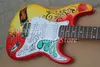 エレクトリックギター、1967 Jimi Hendrix Montereyギター、高品質のFギターストラトキャスター