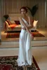 Chic Long Sleeves Real Silk Bridesmaid And Bride Robes Custom Made Bathrobe Wedding Party Robe For Women Floor Length Lace Sleepwear