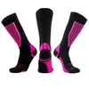Compression Long Socks Fit Breathable for Male 8 Colors Geometric Athletic Socks Men Skiing Winter Snow Sports Socks Largos Hombre