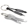 Chave de fenda portátil ao ar livre bolso mini EDC ferramenta multifuncional portátil chave de fenda chave de fenda Phillips com chaveiro