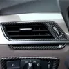 ABS 4 stücke Auto Center Konsole Sowohl Seite Klimaanlage Outlet Rahmen Dekoration Abdeckung Trim Für BMW X1 F48 2016-18 abziehbilder