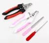 Dog Grooming Pet Toe Nail Care Stainless Steel Dogs Cats Claw Nail Clippers Cutter Nail File Portable Scissors Trim Nails Pet Products 1217