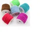 30Colors 1/8 Skinny Elastic 3mm Bredd 50Yarger / Roll DIY Baby Headbands Hair Tillbehör Huvudbonader för kvinnor Du väljer 3 färger