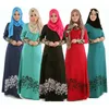 M-2XL Abaya Islâmico Vestidos Mulheres Senhoras Árabes Caftan Kaftan Malásia Abayas Dubai Senhoras Turcas Roupas Mulheres Vestidos Muçulmanos