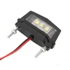 2x Mini illuminazione per moto Fanale posteriore a LED Luce targa per moto Refit Auto5125442