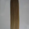 #27 Honey blond Virgin Hair Straight U Tip Hair Extension Keratine 100g Keratin Stick Tip fusion human hair