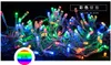 Noel 10m 100led Belysning Bröllop Fairy Christmas Lights Outdoor Twinkle Decor Tree Lights for New Year Holiday Party Navidad, t