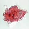 FS 9 colori moda cappelli estivi da sole per le donne eleganti laide cappello vintage tesa larga larga con grande fiore33385693332650