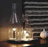 Moderne Guido Rosati Bacco Design 123 Flaschen-Tischlampe, modische klare milchweiße Glas-Schreibtischleuchte, Nachttisch-Sofa-Seiten-Hotel-Restaurant-Beleuchtung