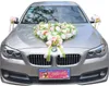 Wedding Car Dress Up Supplies Factory Partia Eucalyptus Rose Wedding Car Super Love