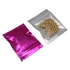 85x13 cm Multiple Colors Front Clear Zipper Foil Mylar Packing Material Food Storage Bags Aluminum Foil Resealable Packing Pouch 9402849