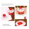 Merry Christmas Gift Cupcake Cotton Towel New Year Decoration Christmas Decorations for Home Kids Children Gift 30x30cm