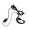 10pc 1 Pin 2.5mm Jack G Shape Headset Earpiece PTT Mic For Retevis RT-388 RT-628 Walkie Talkie