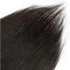 4b 4c Straight Clip In Human Hair Extensions Brazilian Remy Hair 7PCS 100g 100% Människa Naturligt hårklipp Ins Bundle