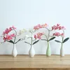 Künstliche Blume Phalaenopsis 9 Köpfe Latex Silikon Real Touch große Orchidee Heimdekoration Zubehör Hochzeit Garten Dekoration Plan