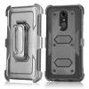 Swivel Standstand Defender Clip -gevallen voor Samsung S22 S21 S20 FE Note 20 PC Shockproof Cover Case