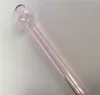 Di alta qualità 100mm colorato vetro Pyrex bruciatore a olio tubo tubo di vetro tubo per bruciare olio tubi somking chiodi per olio di vetro in magazzino