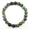 SN1262 Trendy Design Men`s Bracelet High Quality African Turquoise Bronze Buddha Bracelet Mala Yoga Jewelry Wholesale