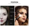 O.two.o Face Highlighter Palette Makeup Shimmer Highlight Makijaż Proszek Kosmetyki Wzgórza Trymmer Bronzer 4 Kolory