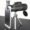 Monoculaire 40x60 jumelles puissantes caméras Zoom de haute qualité grand télescope portable lll vision nocturne militaire HD chasse professionnelle