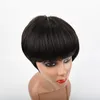 Nuova parrucca di capelli umani anteriore di pizzo corta con bob bob pixie taglio taglio taglio taglio taglio stile parrucche brasiliane per le donne nere