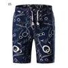 Pantaloncini casual con stampa 3D Pantaloncini casual traspiranti Masculinobeach Uomo Fitness Pantaloncini da surf Mens New Summer Loose Print Beach