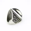 10pcs heißen Verkauf-ehrfürchtiger Farbwechsel Ring Verhalten und Emotionen Echt antikes Silber überzogenen Mood Ring Schmuck MJ-RS052