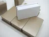 Dimensione: 105x62x28mm rettangolo bianco oro scatola regalo cartolina regalo stoccaggio di tè scatola di metallo