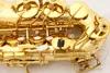 Profesjonalny Gold Lacquer Alto Eb Saksofon Suzuki A901 E Flat Sax Marka Marka Instrumenty dla początkujących Darmowa Wysyłka