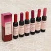 Red wine Bottle Lip gloss water proof velvet liquid lipstick 7ml waterproof