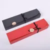 Caixas de papel vermelho preto Caixa de presente de papel de chocolate dia dos namorados festa de aniversário de Natal embalagem