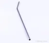 6*215MM Stainless Steel Drinking Straws Metal Straw for Party Wedding Bar Tools Barware