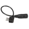 Freeshipping 20 sztuk Mini Gniazdo USB do 3,5 mm Słuchawki Słuchawki Adapter Audio Cable Cord