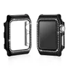 Bling Crystal Diamonds Watch Cover Case 38mm 42 mm Serie 3 Serie 2 1 Hard Plastic Protective Frame Band